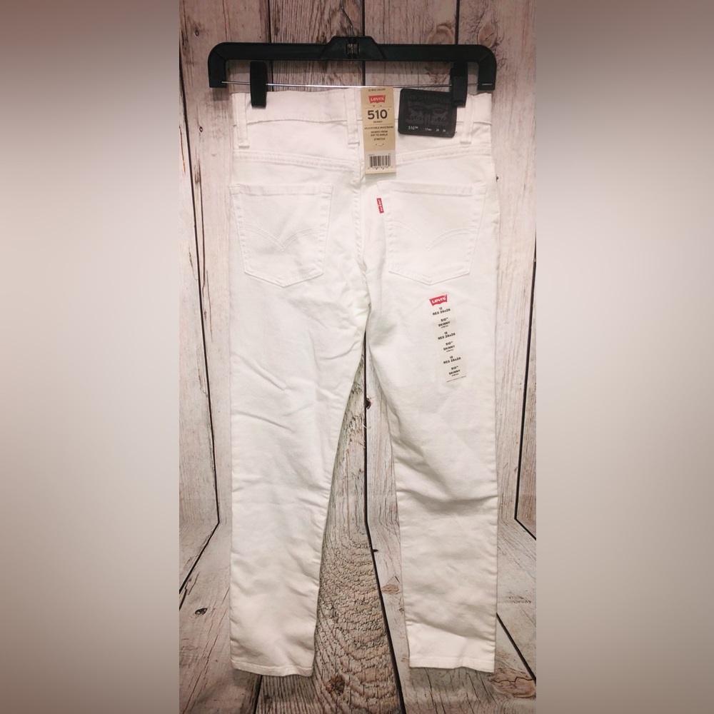LEVIS 510 Skinny 12 Reg 26 X 26 Women Jeans Adjust Waist/Skinny Hip-AnkleStretch - Picture 3 of 9